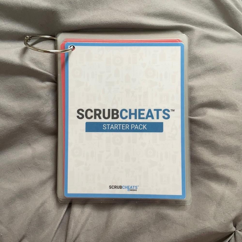 SCRUBCHEATS flashcards!